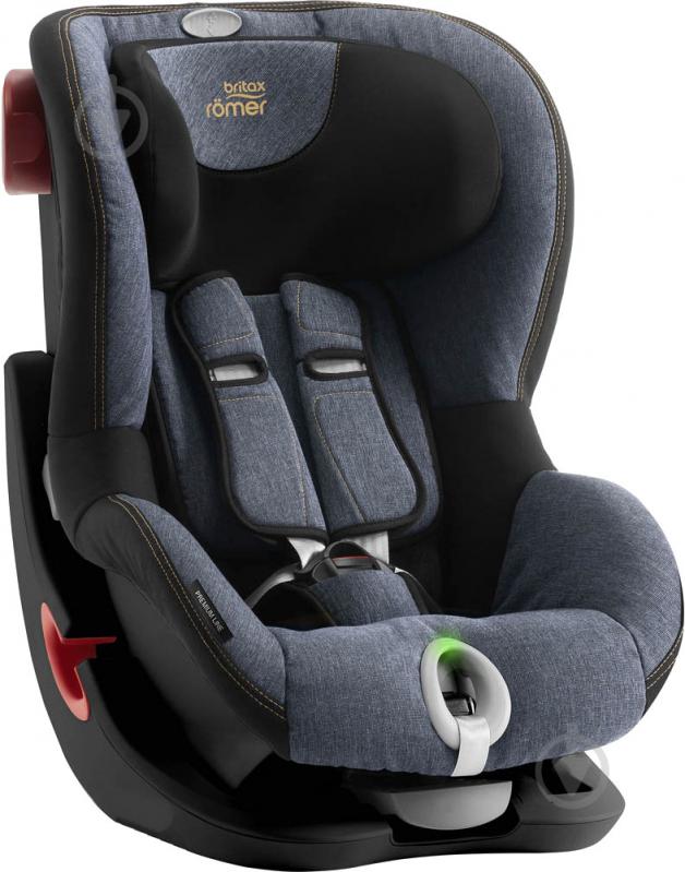 Автокрісло Britax-Romer KING II LS BLACK SERIES Blue Marble темно-синій 2000027857 - фото 2