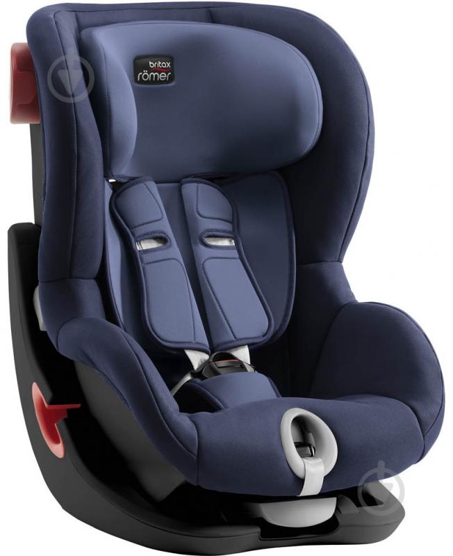 Автокресло Britax-Romer KING II LS BLACK SERIES Moonlight Blue синий 2000027843 - фото 5