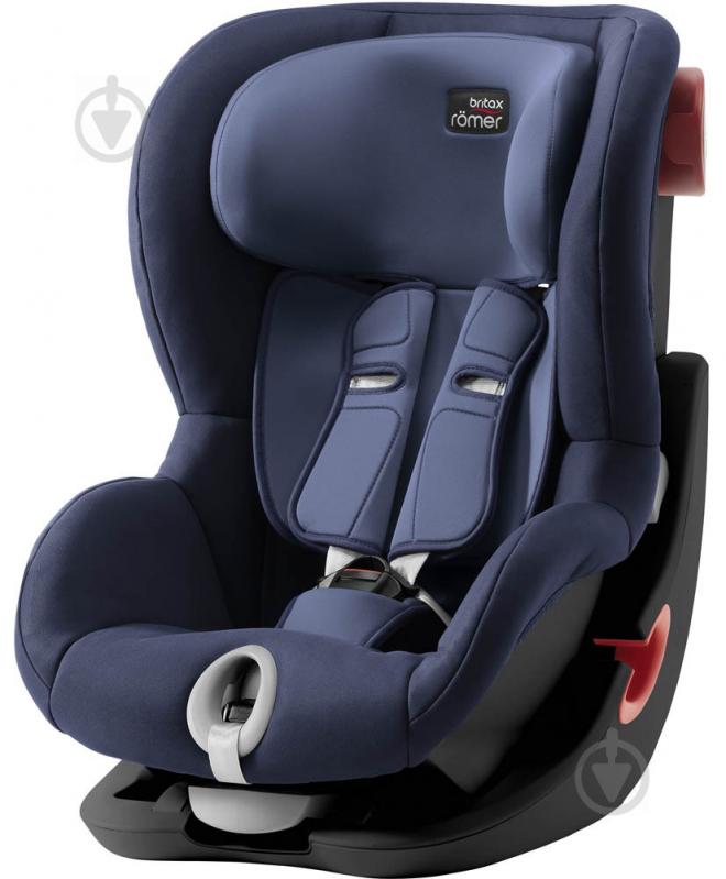 Автокресло Britax-Romer KING II LS BLACK SERIES Moonlight Blue синий 2000027843 - фото 1