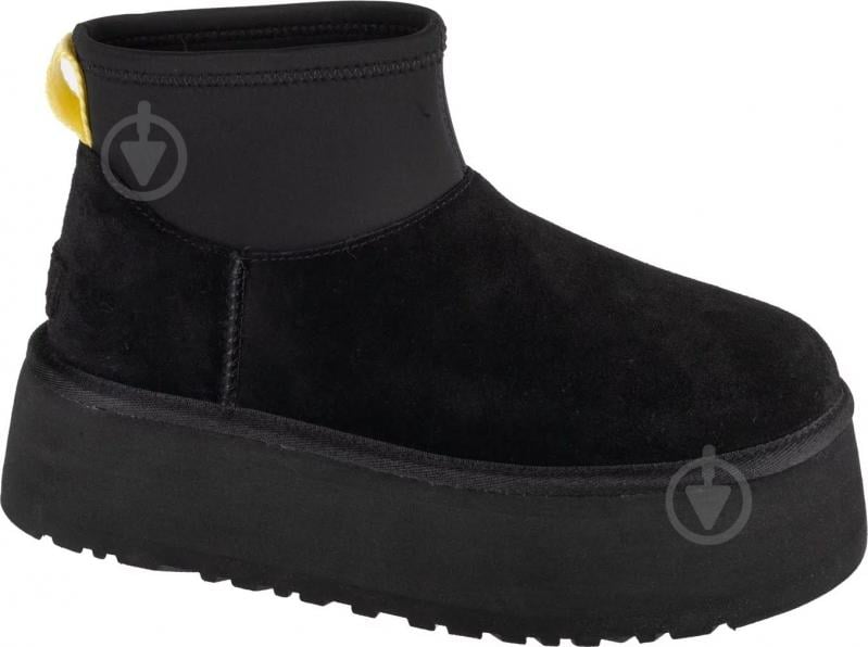 Черевики UGG W CLASSIC MINI DIPPER 1168170-BLK р.37 чорний - фото 1