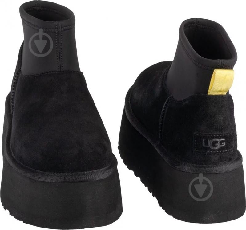 Черевики UGG W CLASSIC MINI DIPPER 1168170-BLK р.37 чорний - фото 2