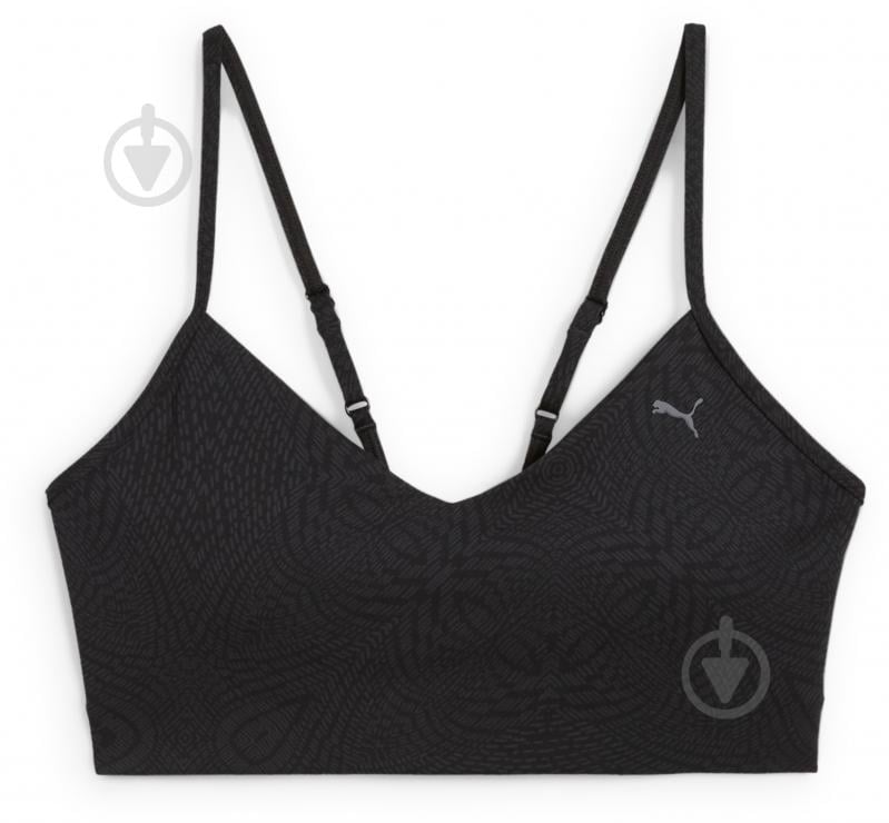 Бра Puma Move Cloudspun Bra – AOP 52669101 р.S чорний - фото 1