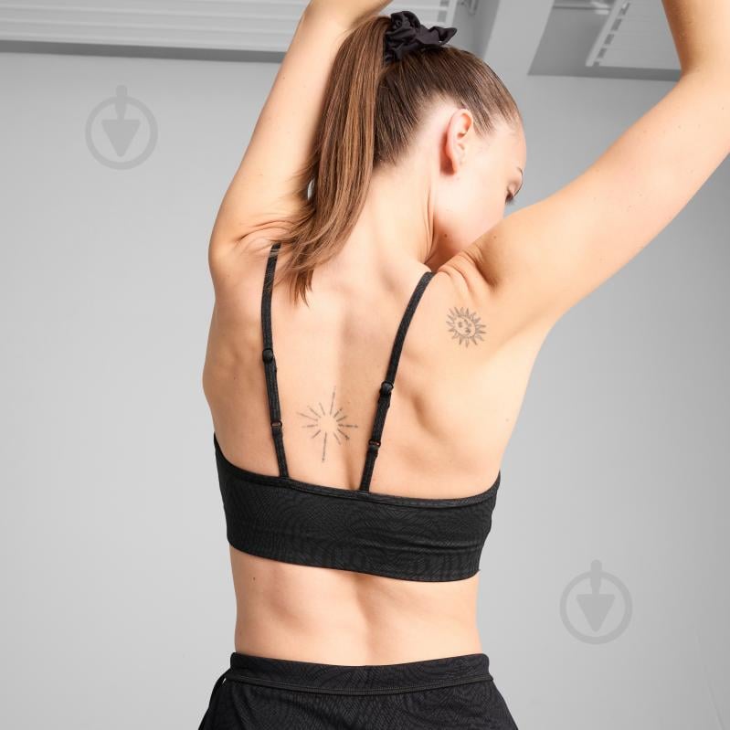 Бра Puma Move Cloudspun Bra – AOP 52669101 р.S чорний - фото 4
