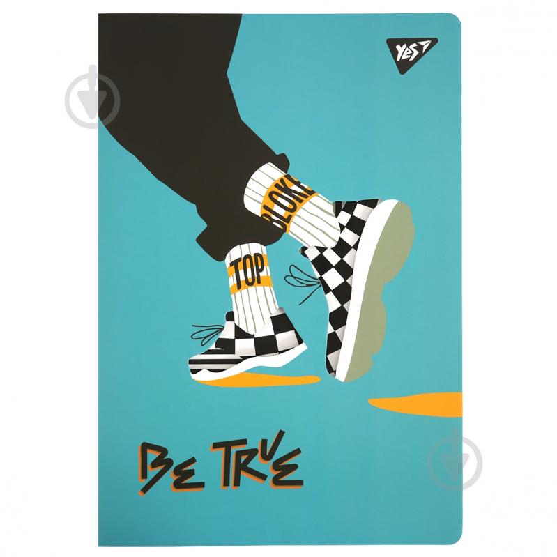 Тетрадь YES А4 40 лист. лист. Be true клетка 682013 - фото 1