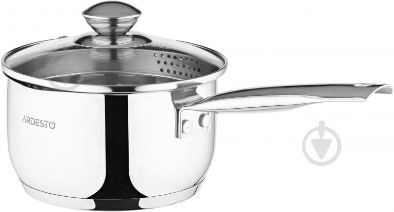Ковш Ardesto Gemini Lecco 1,8 л нержавеющая сталь AR2818SS - фото 1
