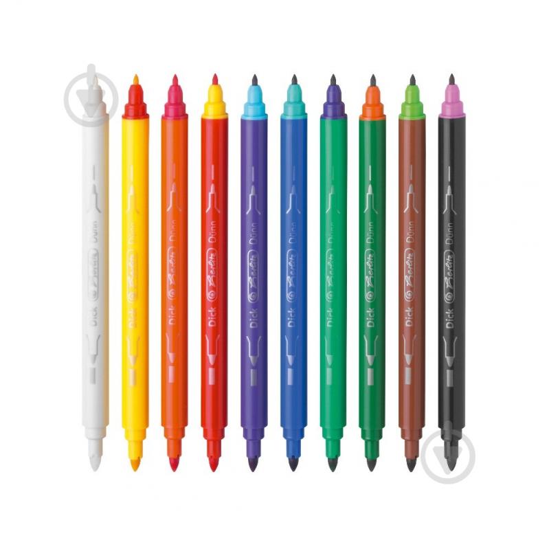 Фломастеры двухсторонние Magic 8651408 Herlitz - фото 2