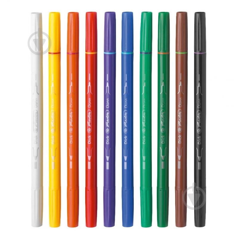 Фломастеры двухсторонние Magic 8651408 Herlitz - фото 3