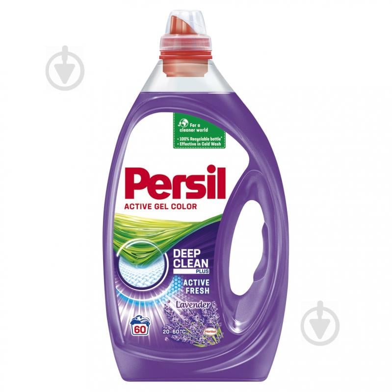 Гель для машинного та ручного прання Persil Deep Clean Color Лаванда 3 л - фото 2