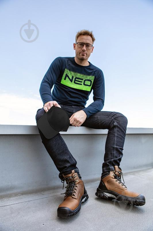 Бейсболка NEO tools 81-634 р. универсальный черный - фото 6