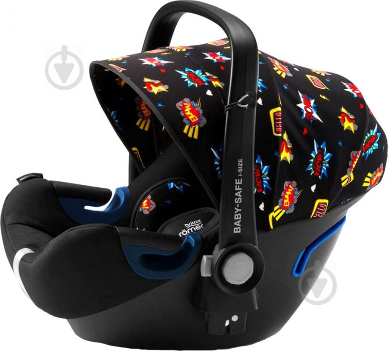 Автокрісло Britax-Romer BABY-SAFE2 i-SIZE Comic Fun чорний black 2000030762 - фото 6