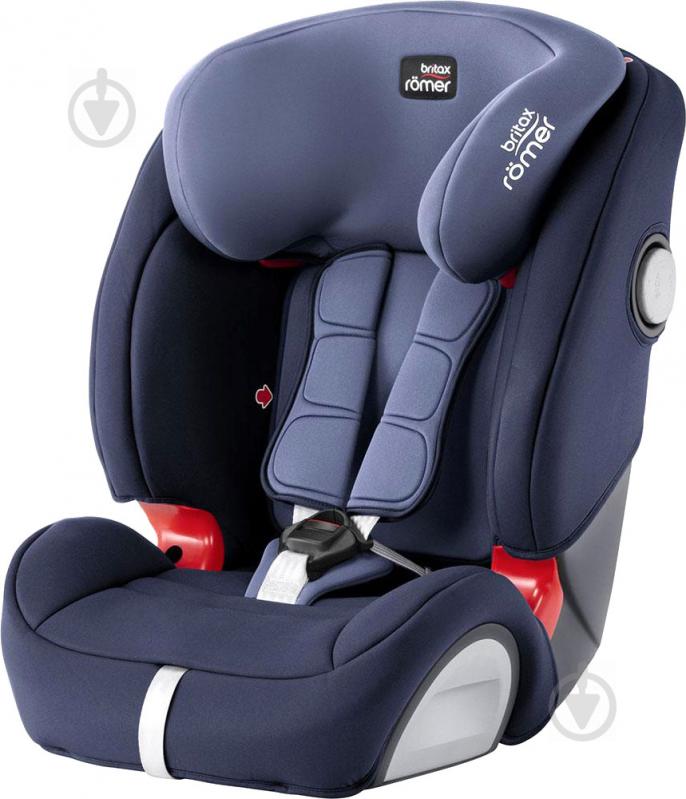 Автокрісло Britax-Romer EVOLVA 123 Moonlight Blue рожевий rose 2000030287 - фото 2