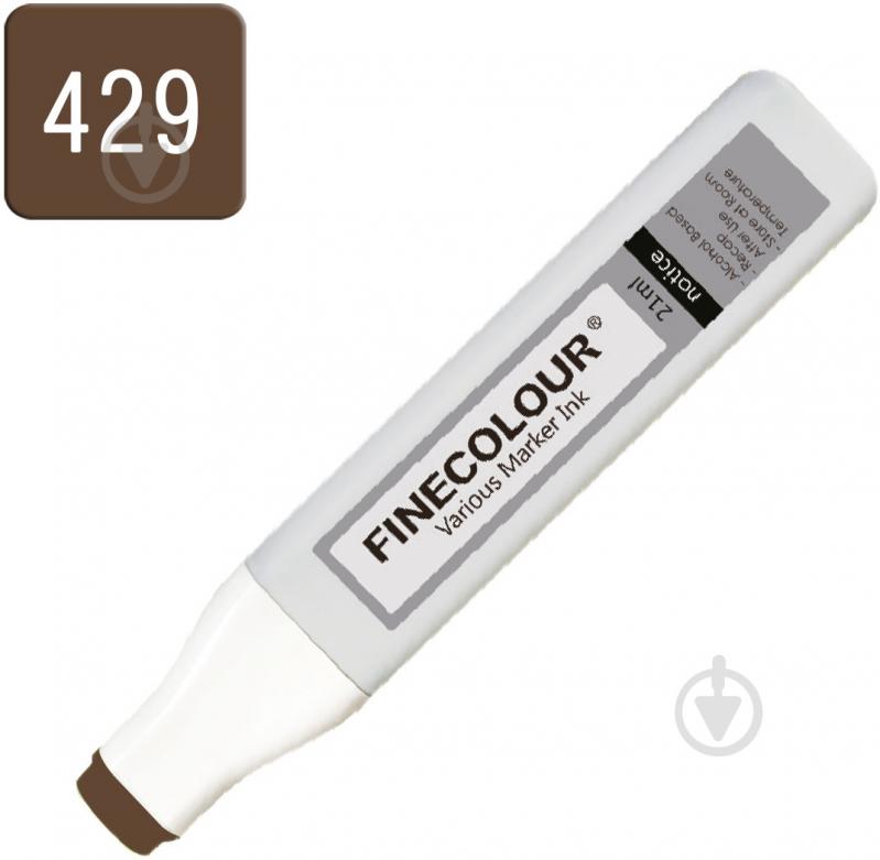 Заправка для маркера Refill Ink темна кава EF900-429 FINECOLOUR 1 шт. - фото 2