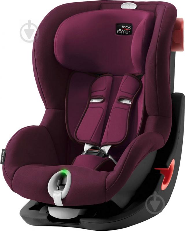 Автокресло Britax-Romer KING II LS BLACK SERIES Burgundy Red красный 2000030804 - фото 3