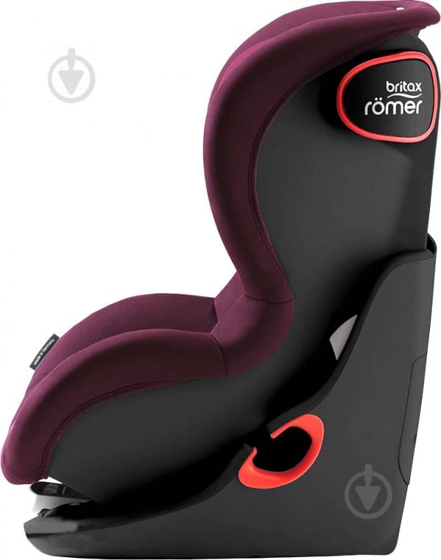 Автокресло Britax-Romer KING II LS BLACK SERIES Burgundy Red красный 2000030804 - фото 4