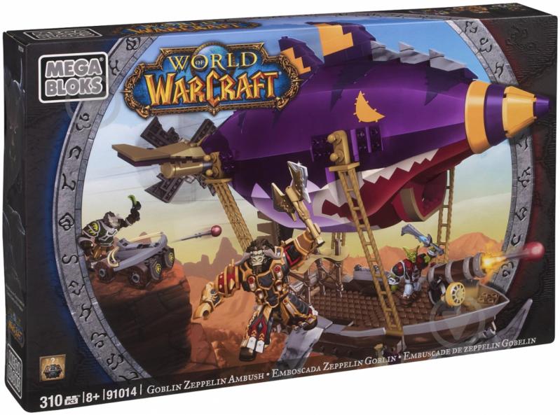 Конструктор Mega Bloks World of Warcraft Набор Дирижабль гоблинов 91014 91014 - фото 3