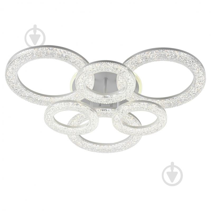 Люстра светодиодная Victoria Lighting с пультом 108 Вт белый Rosa/PL6 white - фото 1