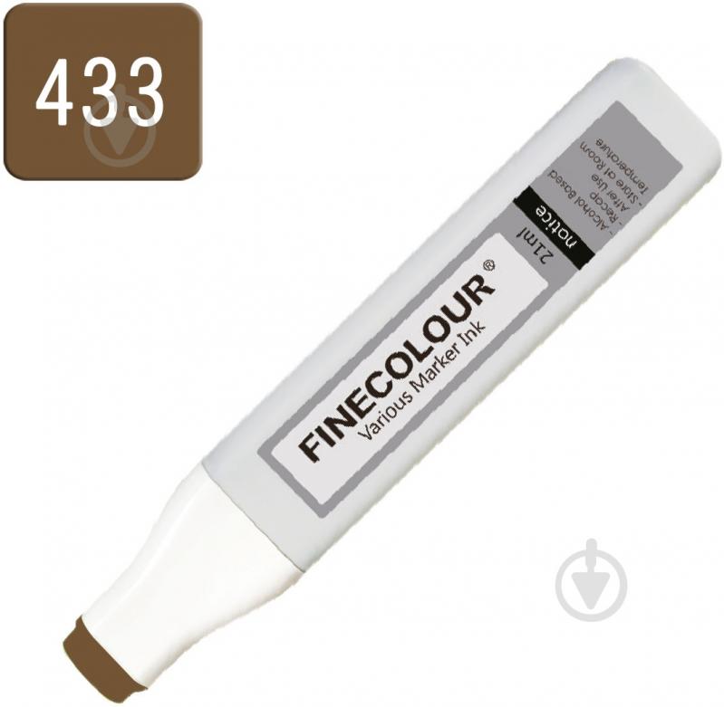 Заправка для маркера Refill Ink горіх-пекан EF900-433 FINECOLOUR 1 шт. - фото 2