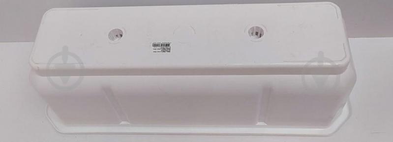 УЦІНКА! Ящик балконний Алеана Дама з підставкою 50,0x18,0 см прямокутний 9 л білий (УЦ №77) - фото 3 УЦІНКА! Ящик балконний Алеана Дама з підставкою 50,0x18,0 см прямокутний 9 л білий (УЦ №77) - фото 3