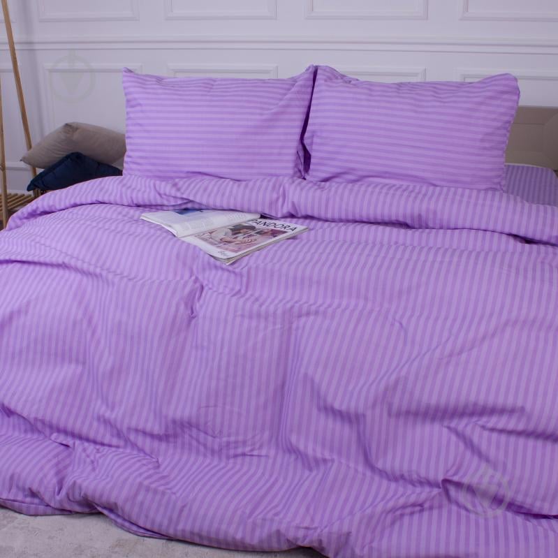 Комплект постельного белья MirSon 17-0618 Stripe Purple фиолетовый - фото 2 Комплект постельного белья MirSon 17-0618 Stripe Purple фиолетовый - фото 2