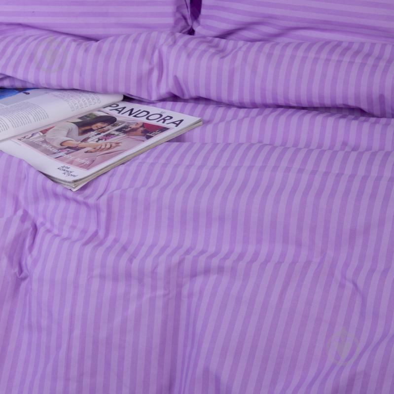 Комплект постельного белья MirSon 17-0618 Stripe Purple фиолетовый - фото 3 Комплект постельного белья MirSon 17-0618 Stripe Purple фиолетовый - фото 3