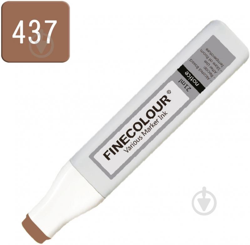 Заправка для маркера Refill Ink темно-коричневий EF900-437 FINECOLOUR 1 шт. - фото 2