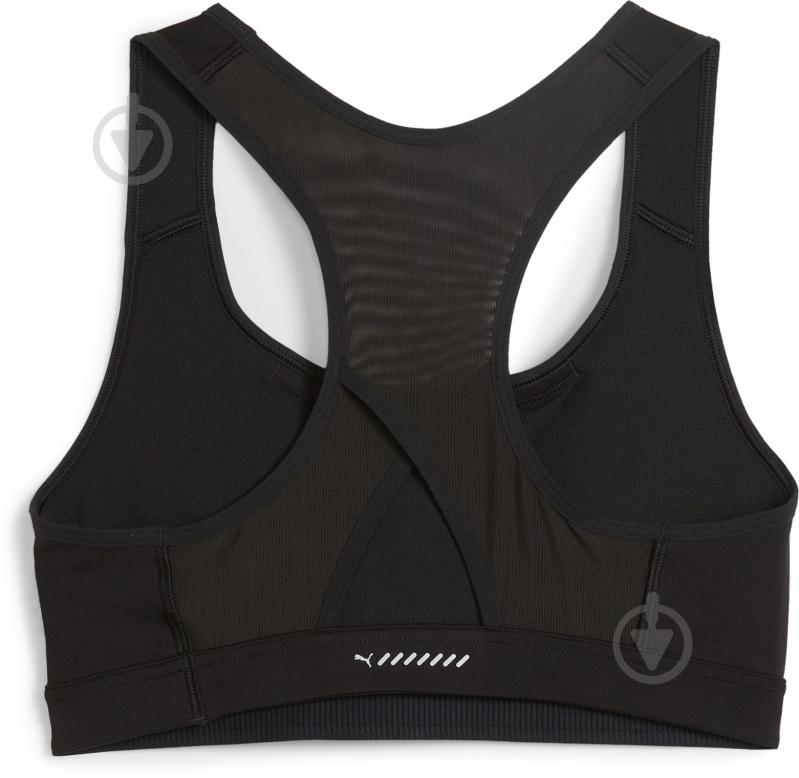 Бра Puma 4KEEPS RUN BRA 52495301 р.XS черный - фото 2