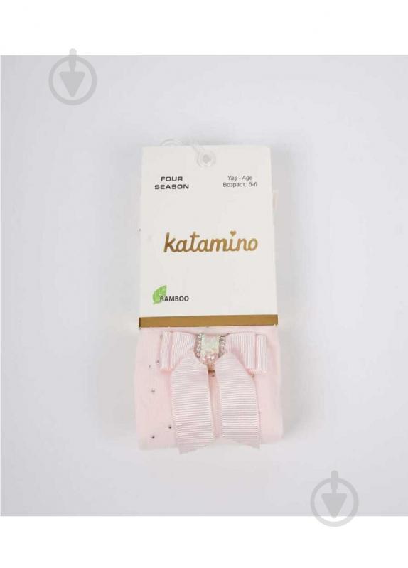 Колготки для девочек KATAMINO K32163 р.80-92 розовый - фото 2