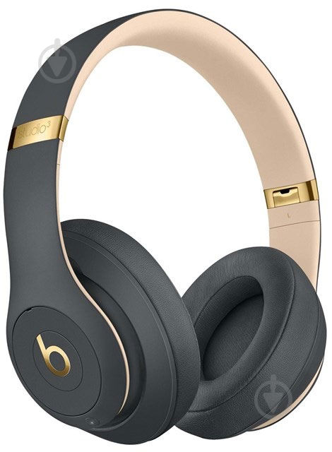 Наушники Beats Studio3 Wireless Over-Ear Headph MQUF2ZM/A shadow grey - фото 2 Наушники Beats Studio3 Wireless Over-Ear Headph MQUF2ZM/A shadow grey - фото 2