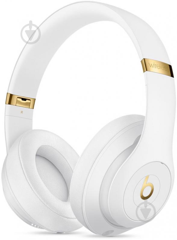 Наушники Beats Studio3 Wireless Over-Ear Headph MQ572ZM/A white - фото 1