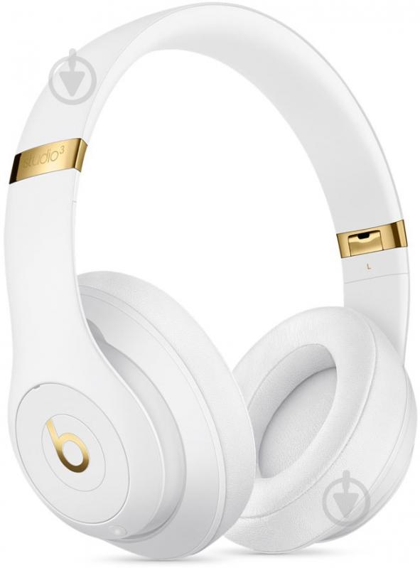 Наушники Beats Studio3 Wireless Over-Ear Headph MQ572ZM/A white - фото 2