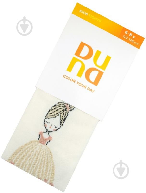 Колготки детские для девочек Duna 4416 (4823094643658) р.134-140 см молочный - фото 3