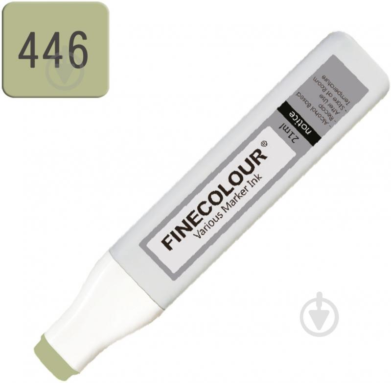 Заправка для маркера Refill Ink сірувато-оливковий EF900-446 FINECOLOUR 1 шт. - фото 2