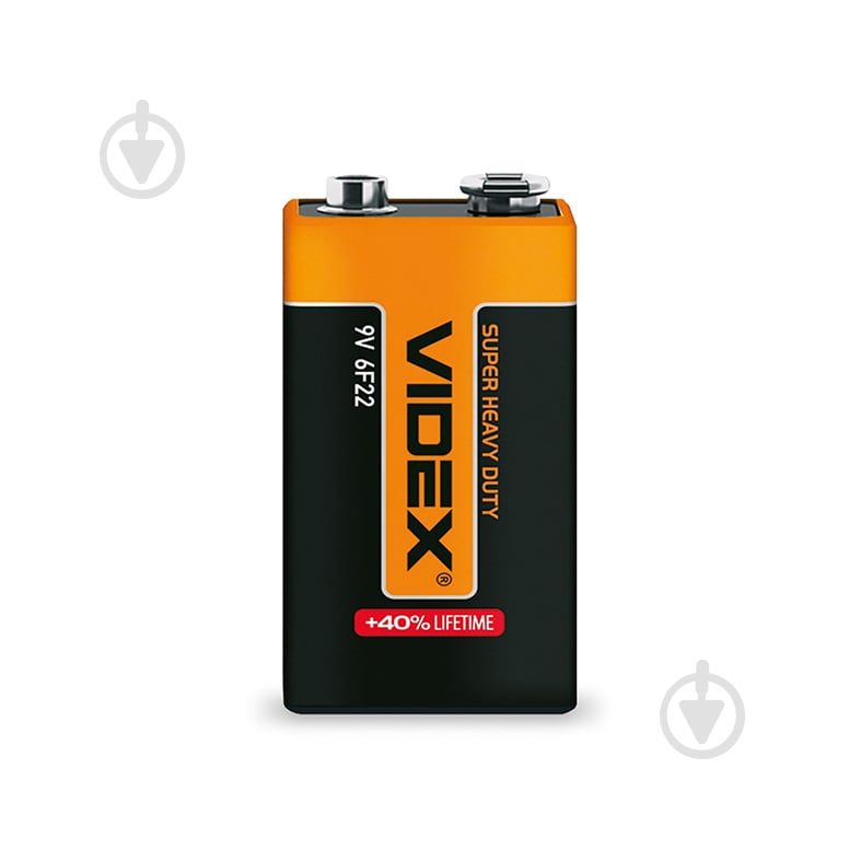 Батарейка Videx PP3 (крона) 1 шт. (22527) - фото 1