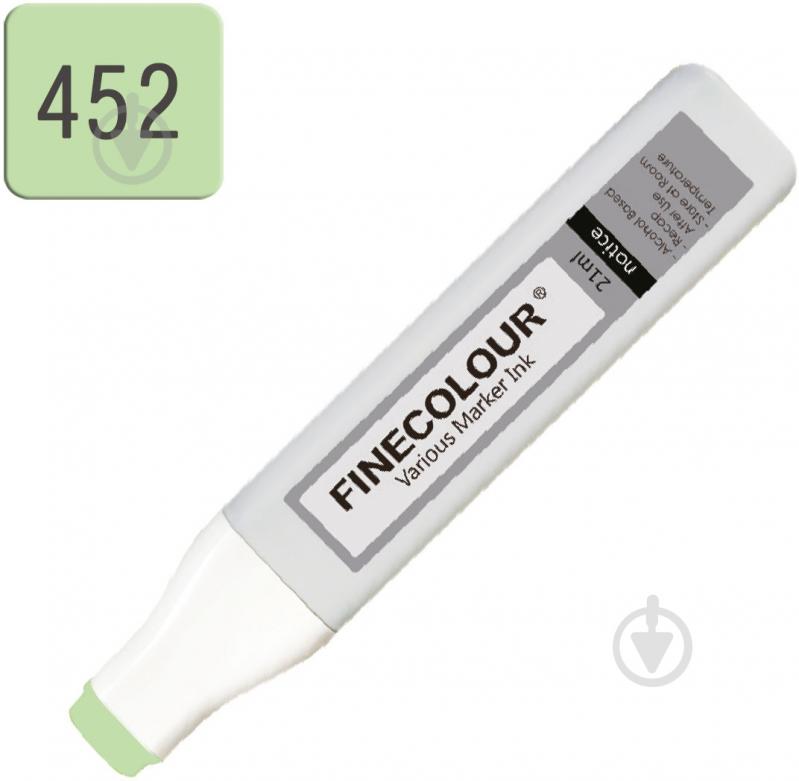 Заправка для маркера Refill Ink зелене яблуко EF900-452 FINECOLOUR 1 шт. - фото 2