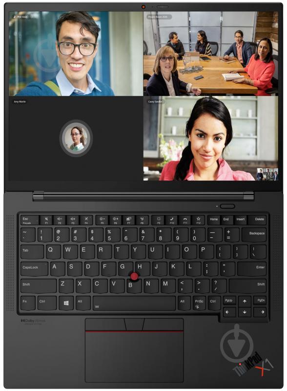 Ноутбук Lenovo ThinkPad X1 Carbon Gen 9 14 (20XW0062RT) black - фото 5