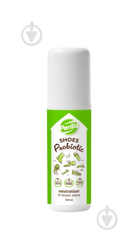 Нейтрализатор запаха PERILIS пробиотический для обуви 100 мл - фото 1 Нейтрализатор запаха PERILIS пробиотический для обуви 100 мл - фото 1