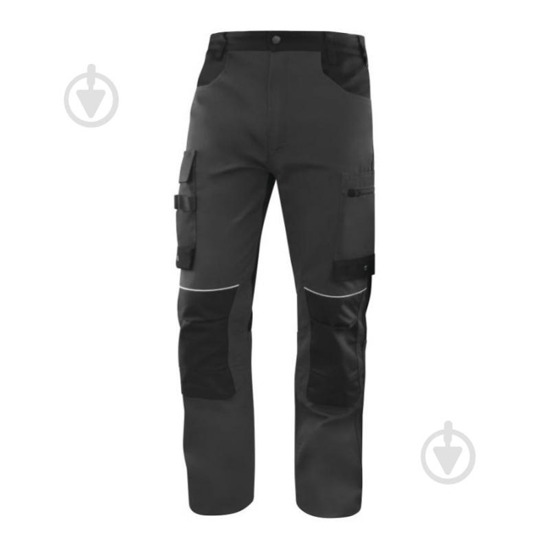 Брюки рабочие Delta Plus M5 CORDURA р. 3XL M5PA3GN3X серо-черный - фото 1