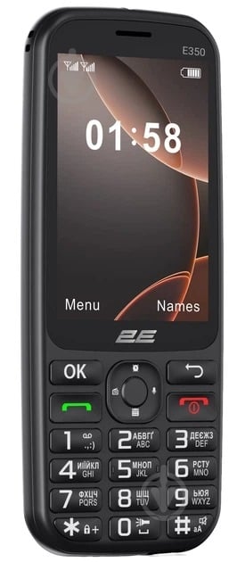 Мобільний телефон 2E E350 black 694743656879 - фото 3 Мобільний телефон 2E E350 black 694743656879 - фото 3