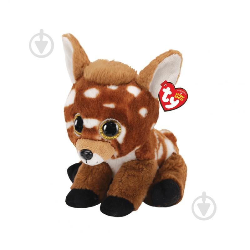 М'яка іграшка TY Beanie Babies Оленя Buckley 25 см 90283 - фото 1