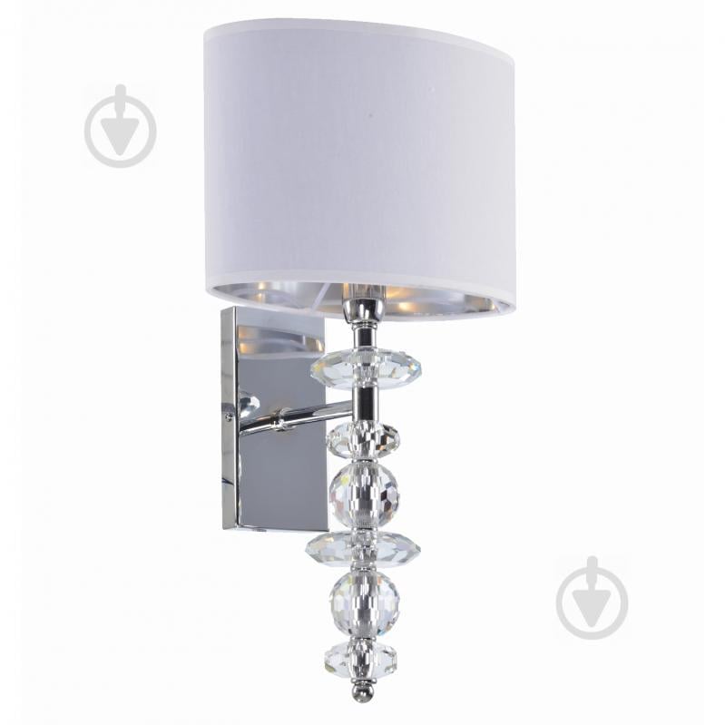 Бра Victoria Lighting 1x40 Вт E14 хром Dominica/AP2 chrome - фото 1