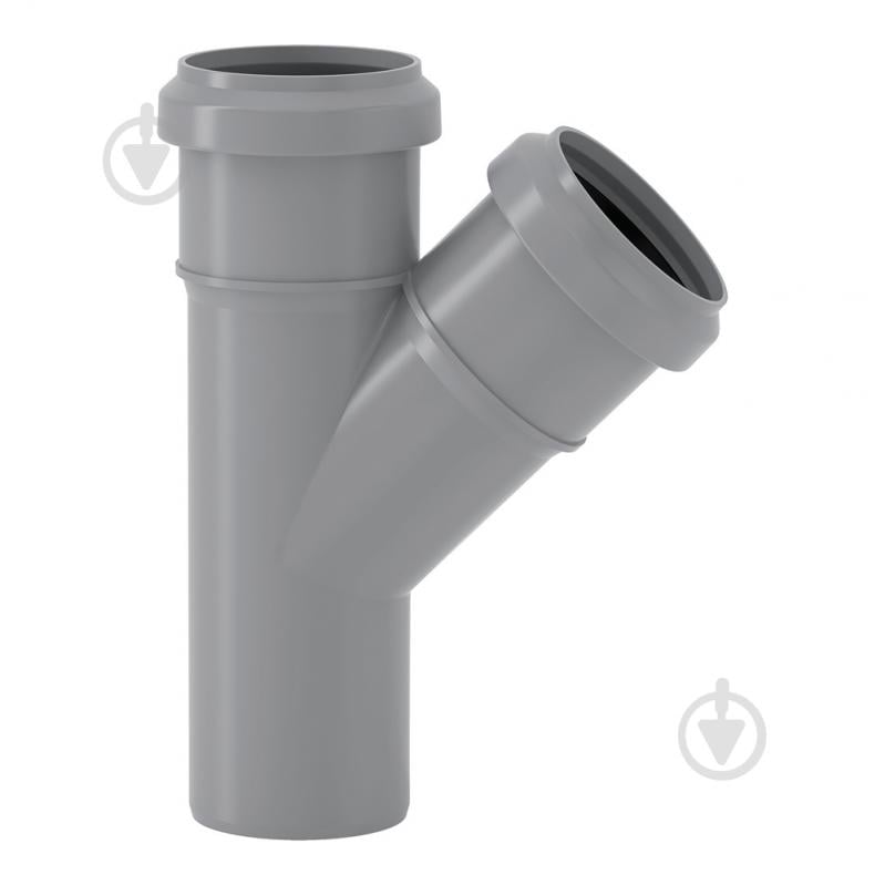 Тройник Valsir O90/90 HTEA 45° (VS0599061) - фото 1