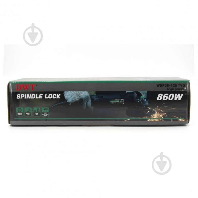 Болгарка (кутова шліфмашина) DWT WSP08-125 TVQ - фото 8