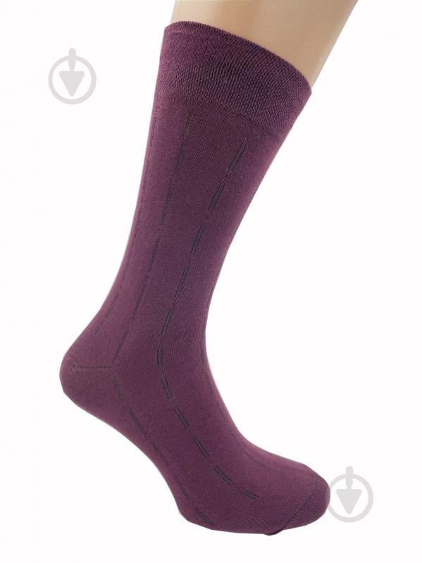 Шкарпетки чоловічі Cool Socks 17884 р.25-27 бордовий - фото 1