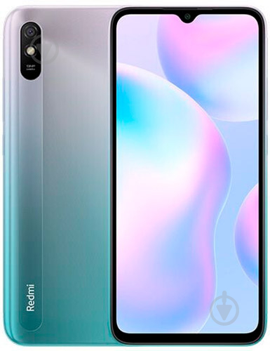 Смартфон Xiaomi Redmi 9A 2/32GB glacial blue (943357) - фото 1