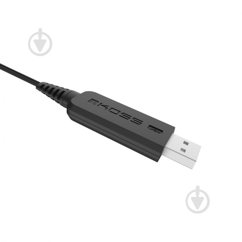 Наушники Koss CS195 USB black (194267.1) - фото 6 Наушники Koss CS195 USB black (194267.1) - фото 6
