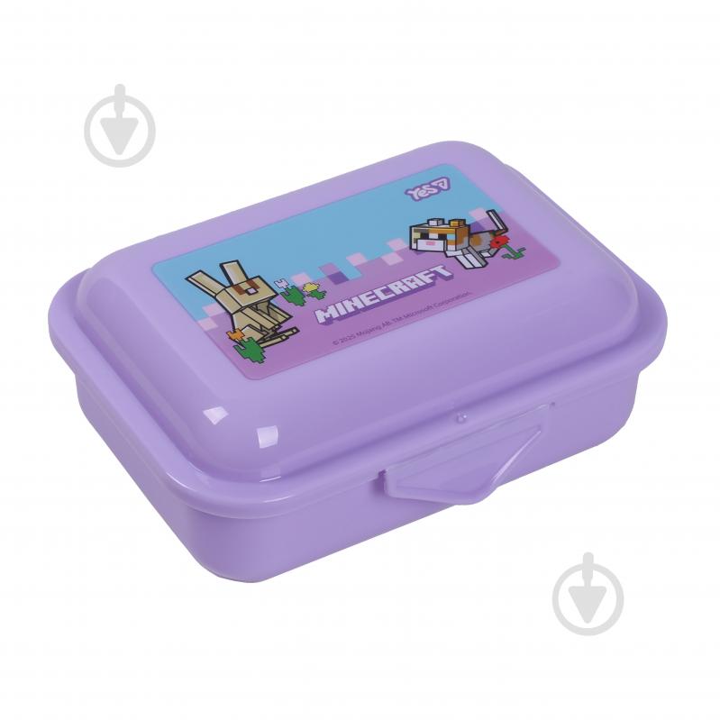 Ланч-бокс YES Minecraft Spring 280 мл 708607 - фото 1