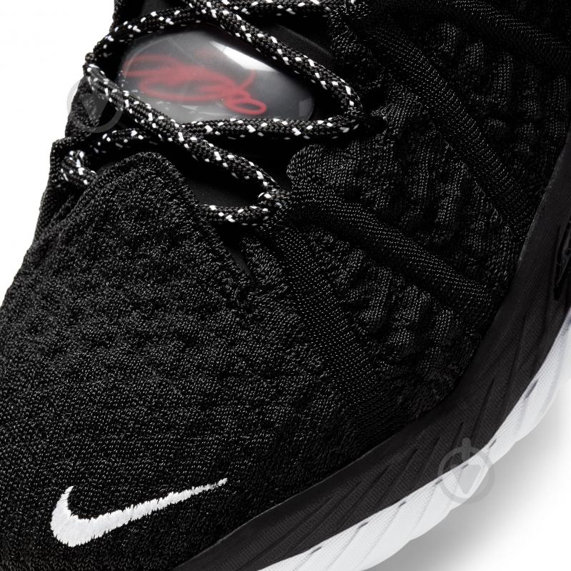 Кроссовки Nike LEBRON XVIII CQ9283-001 р.44,5 черно-белые - фото 10