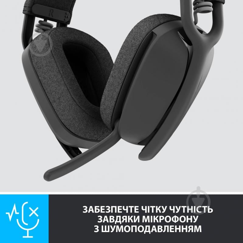 Навушники Logitech Zone Vibe 125 Graphite (L981-001126) - фото 3