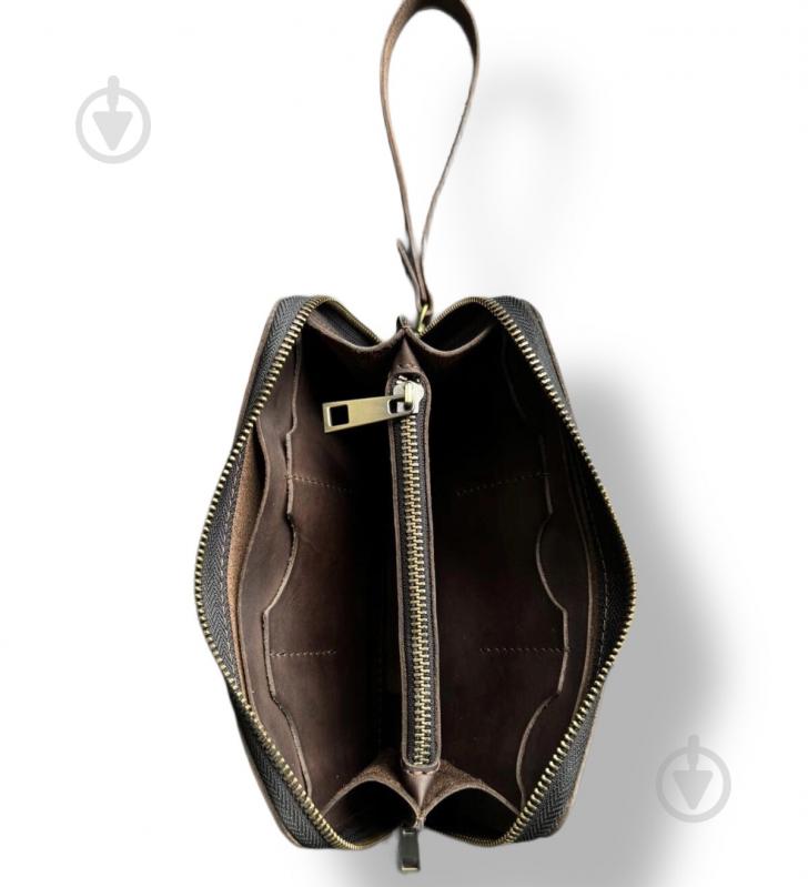 Кошелек LUCEM Зиппер темно-коричневый - фото 2 Кошелек LUCEM Зиппер темно-коричневый - фото 2