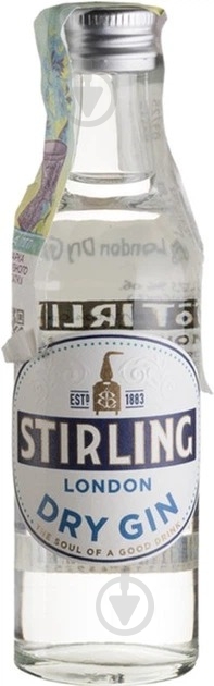 Джин Stirling London Dry Gin 0,05 л - фото 1